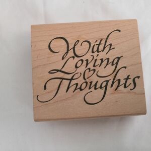 Vintage 1997 With Loving Thoughts By DeNami Design